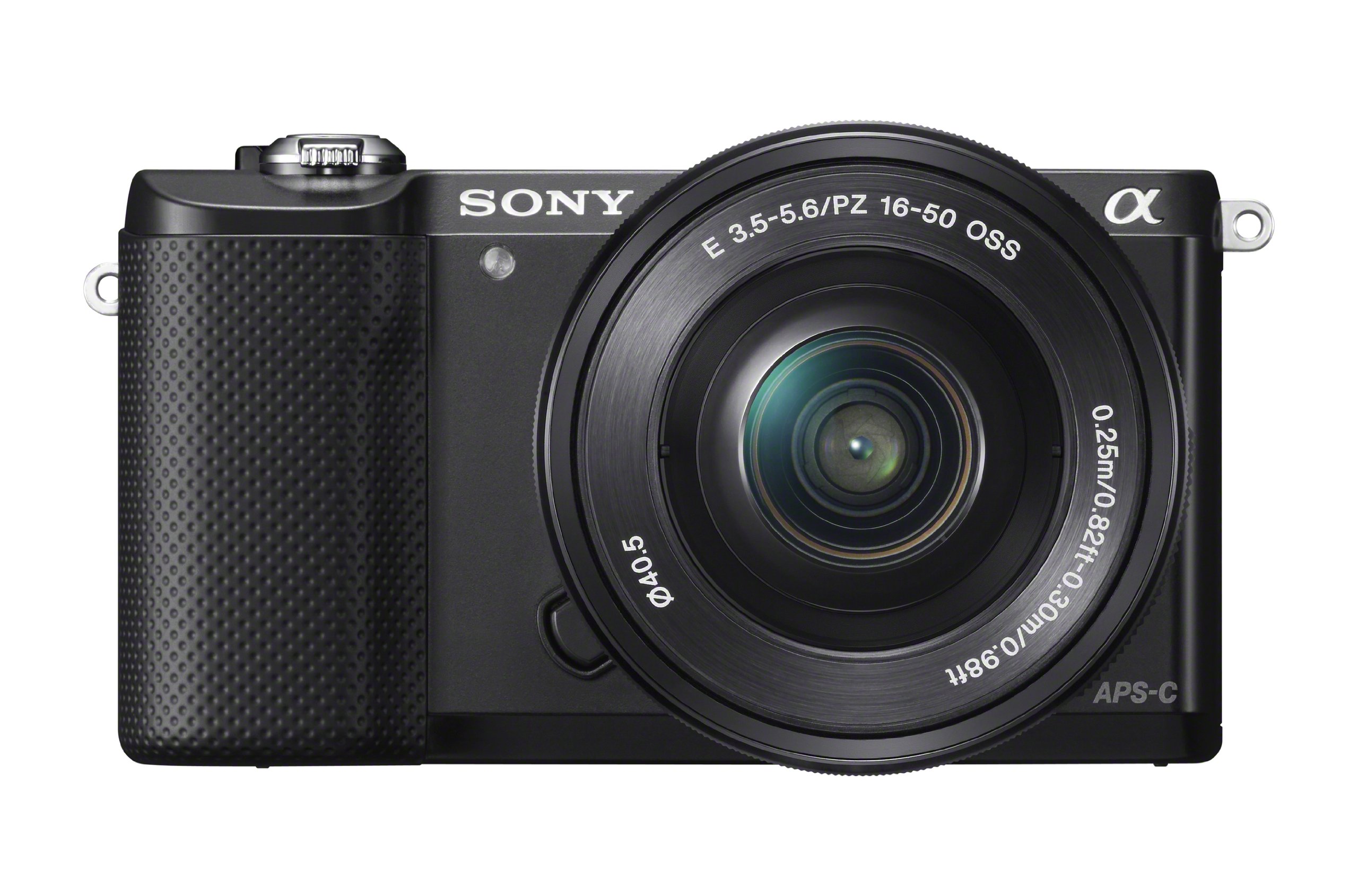 【中古】【非常に良い】SONY ミラーレス一眼 α5000 パワーズームレンズキット ブラック ILCE-5000L-B