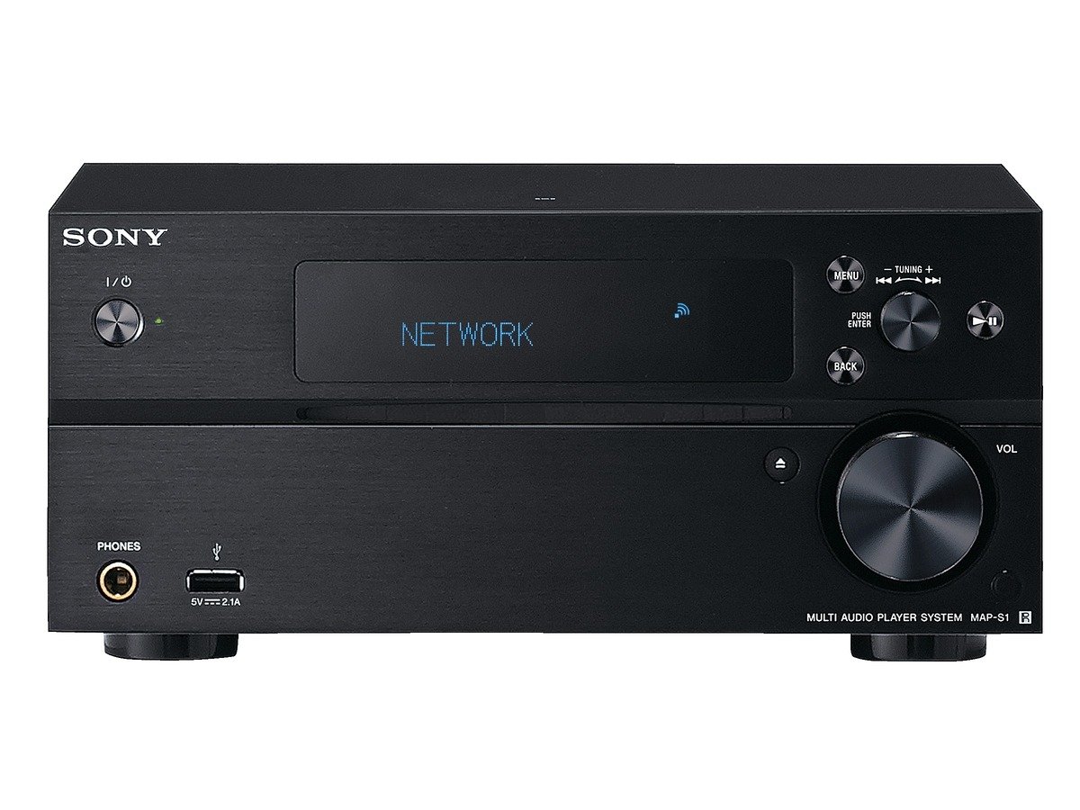 【中古】【非常に良い】ソニー マルチオーディオCDプレーヤー MAP-S1 : Bluetooth/Wi-Fi/AirPlay/FM/AM/ワイドFM/ハイレゾ対応 ブラック MAP-S1 B|スカイマーケットプラス