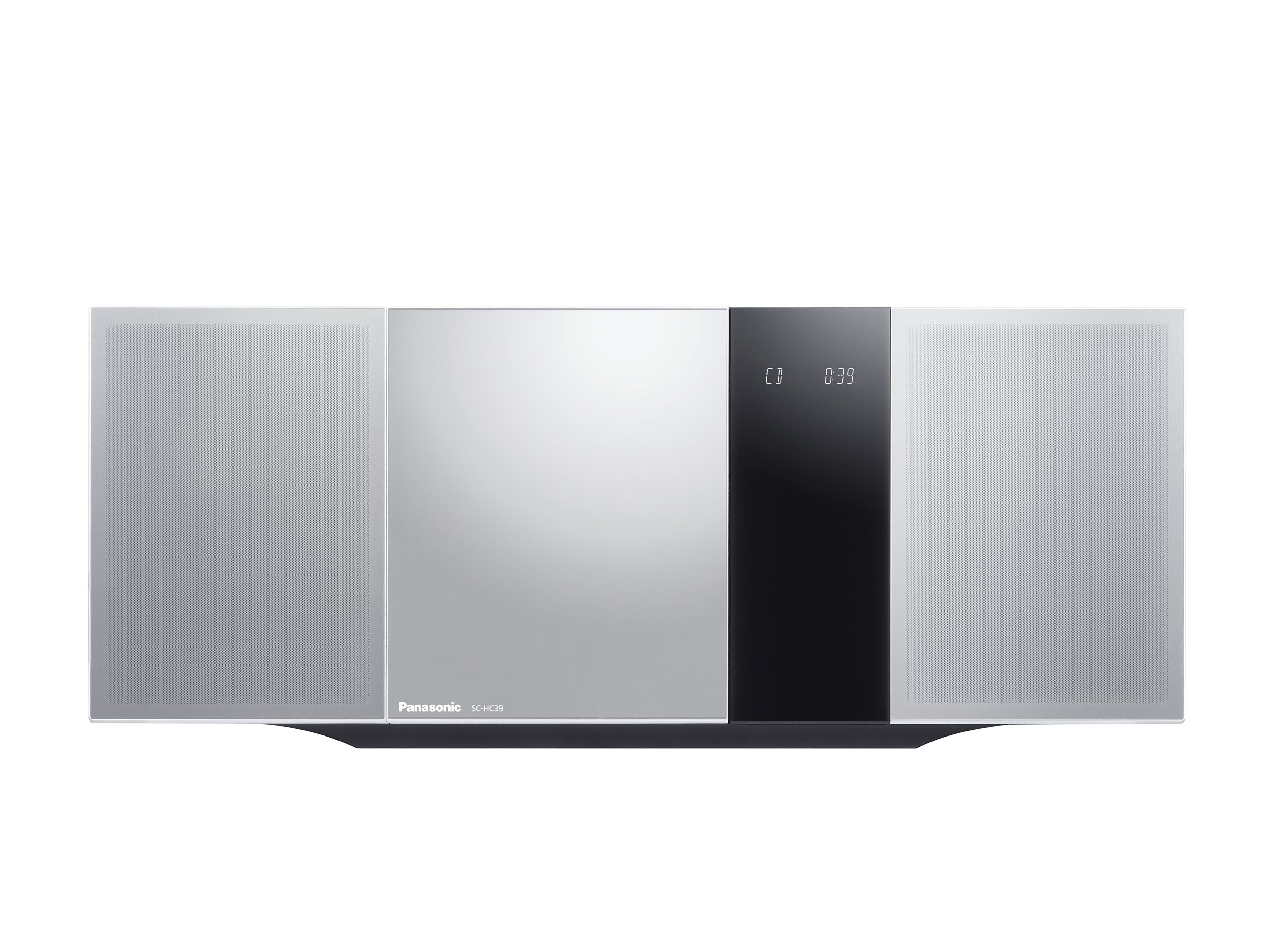 【中古】【非常に良い】パナソニック コンパクトステレオシステム Bluetooth対応 シルバー SC-HC39-S