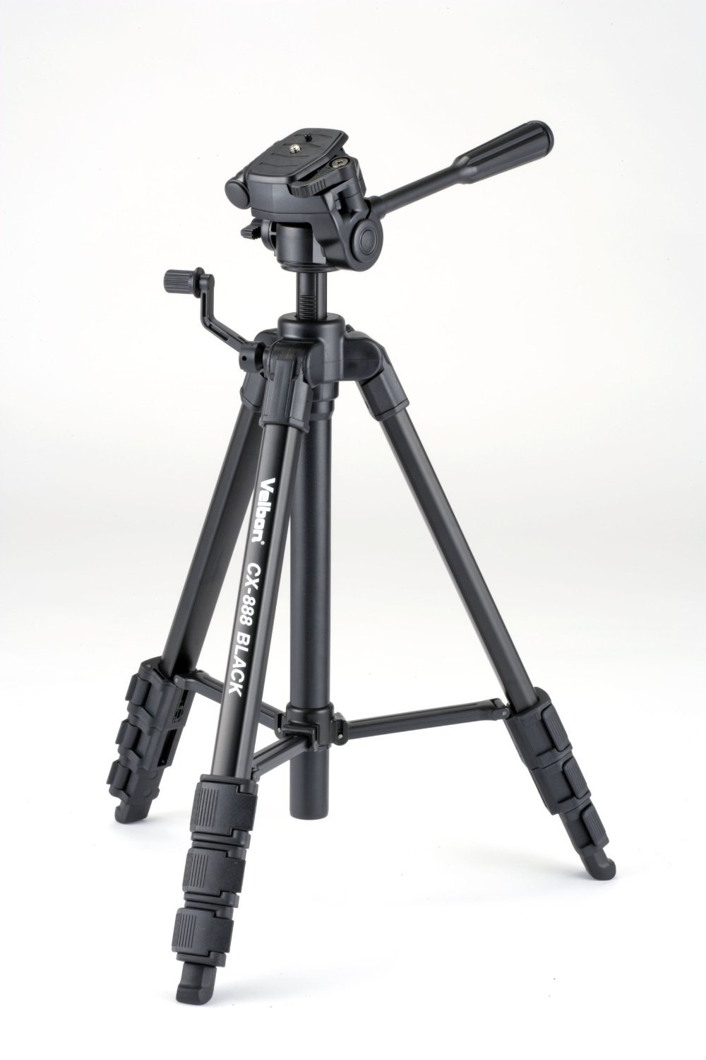 【中古】【人並み外れたに好いたらしい】Velbon CX-888 BLACK 三脚架 TV・オーディオ・カメラ-アクセサリー・部品