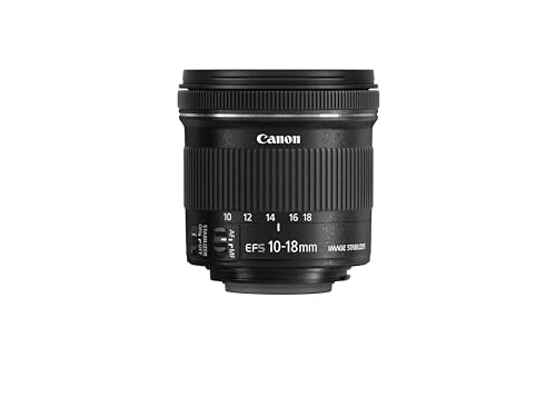 【中古】【非常に良い】Canon 超広角ズームレンズ EF-S10-18mm F4.5-5.6 IS STM APS-C対応 EF-S10-18ISSTM|スカイマーケットプラス