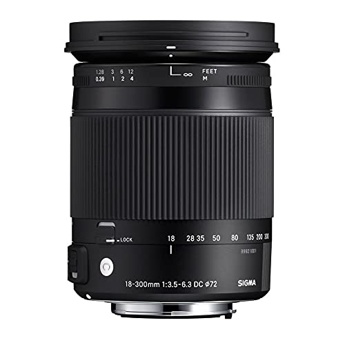 【中古】【非常に良い】シグマ(Sigma) SIGMA 18-300mm F3.5-6.3 DC MACRO OS HSM | Contemporary C014 | Nikon F-DXマウント | APS-C/Sup｜スカイマーケットプラス