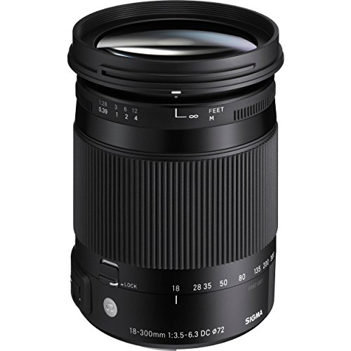 【中古】【非常に良い】シグマ(Sigma) SIGMA 18-300mm F3.5-6.3 DC MACRO OS HSM | Contemporary C014 | Canon EF-Sマウント | APS-C/Sup｜スカイマーケットプラス