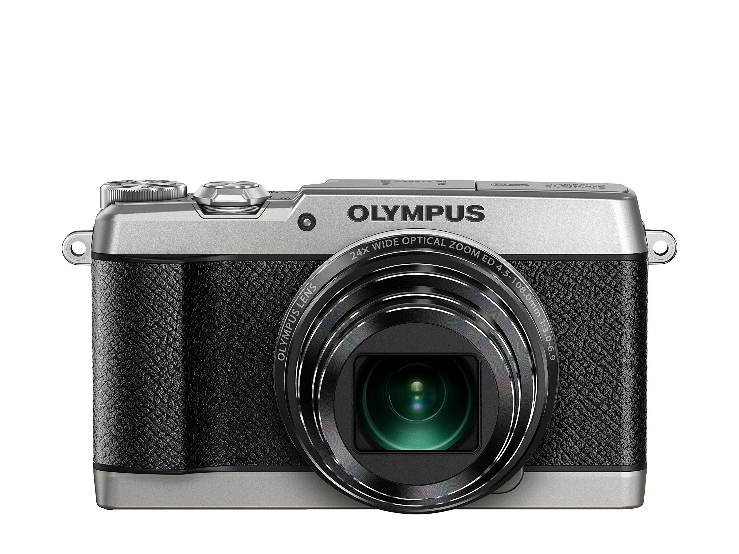 【中古】【非常に良い】OLYMPUS デジタルカメラ STYLUS SH-2 シルバー 光学式5軸手ぶれ補正 光学24倍&超解像48倍ズーム SH-2 SLV