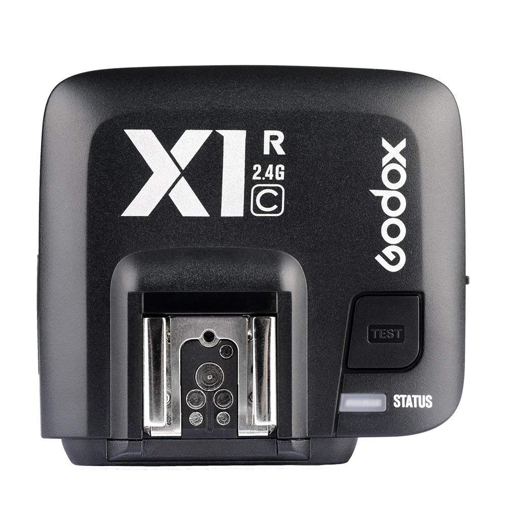【中古】【非常に良い】【Godox】GODOX X1R C 2.4G 1/8000S 無線リモートフラッシュ受信機32 チャンネル TTL 無線リモートフラッシュ受信機 シャッターレリーズ キヤノンEOS カメラ適用(g|スカイマーケットプラス