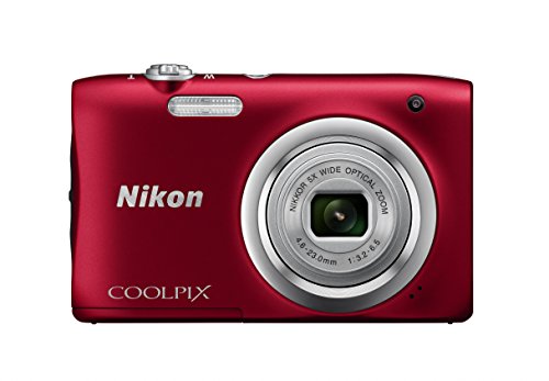 【中古】【非常に良い】Nikon デジタルカメラ COOLPIX A100 光学5倍 2005万画素 レッド A100RD