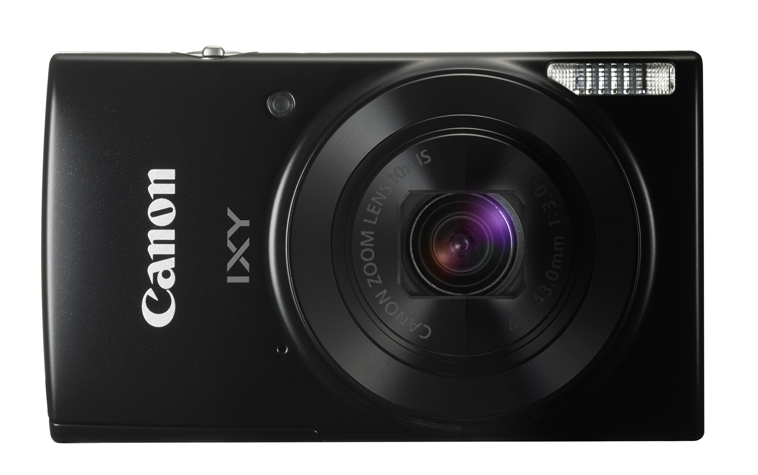 【中古】【非常に良い】Canon デジタルカメラ IXY 190 ブラック 光学10倍ズーム IXY190BK