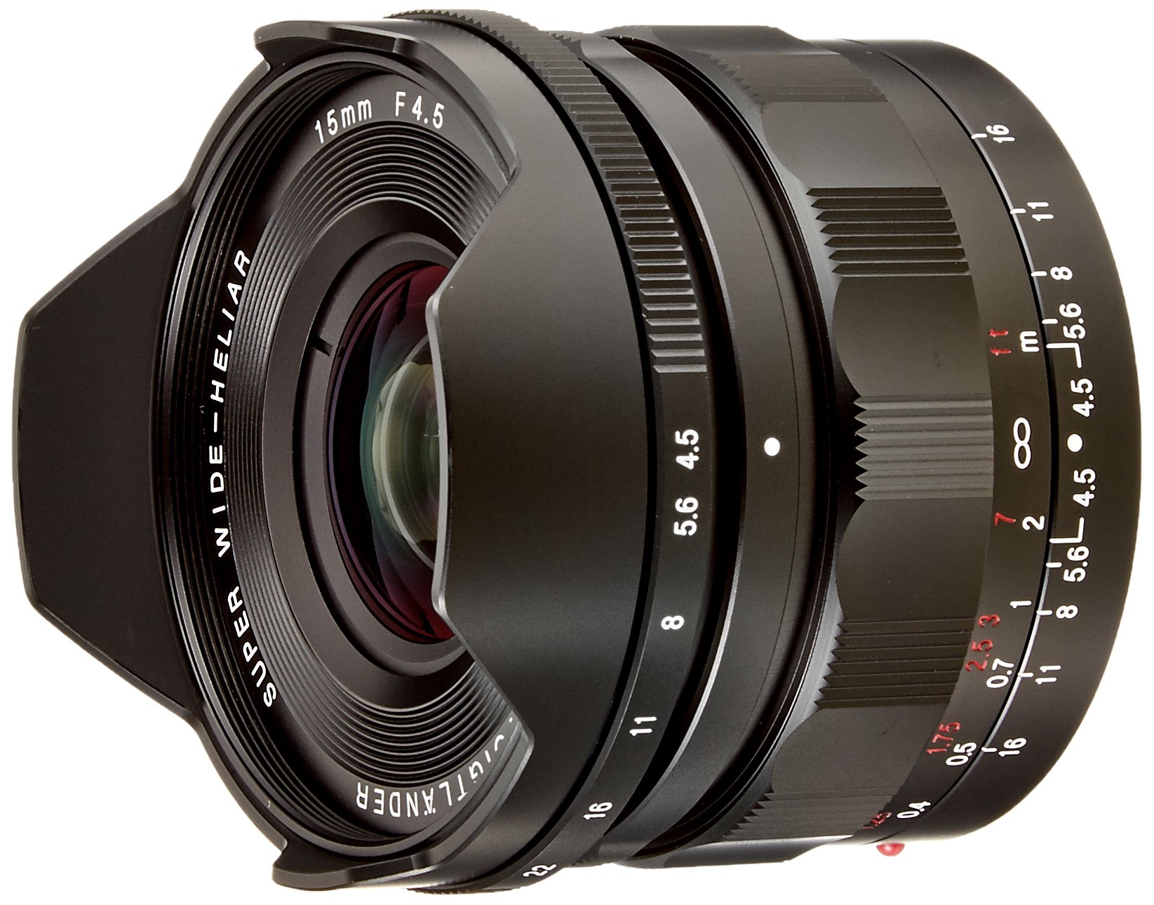 【中古】【非常に良い】VoightLander 単焦点広角レンズ SUPER WIDE-HELIAR 15mm F4.5 ASPHERICAL III E-mount Eマウント対応 ブラック 233034