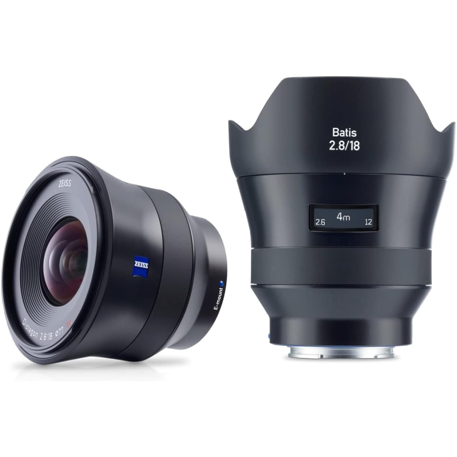 【中古】【非常に良い】ZEISS 単焦点レンズ Batis 2.8/18 Eマウント 18mm F2.8 フルサイズ対応 800648 ブラック