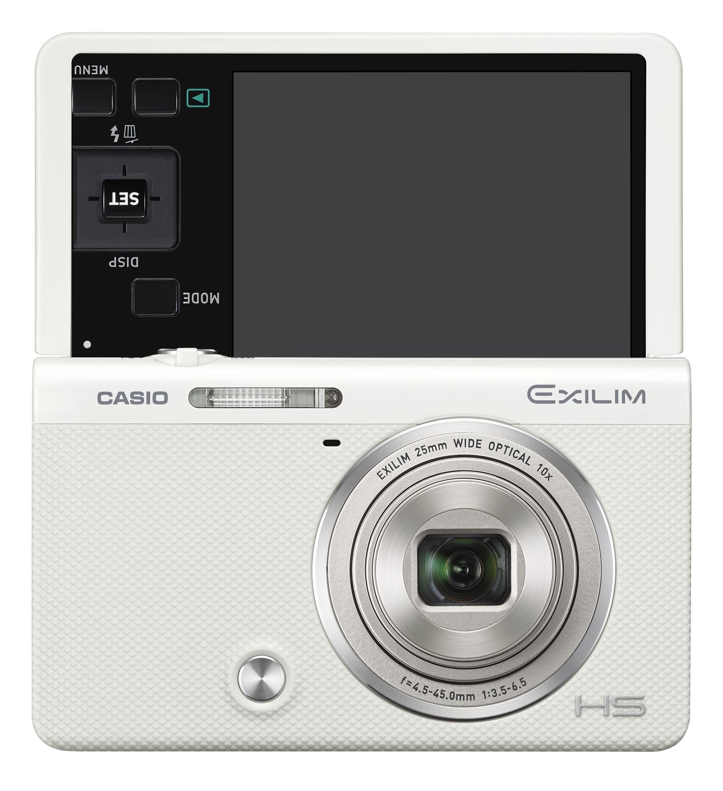 【中古】【人並み外れたに好いたらしい】CASIO デジタル写真機 EXILIM EX-ZR70WE 「自分自身撮りチルト液晶」 「メイクアップ\u0026セルフィーアート」 EXZR70 白いこと