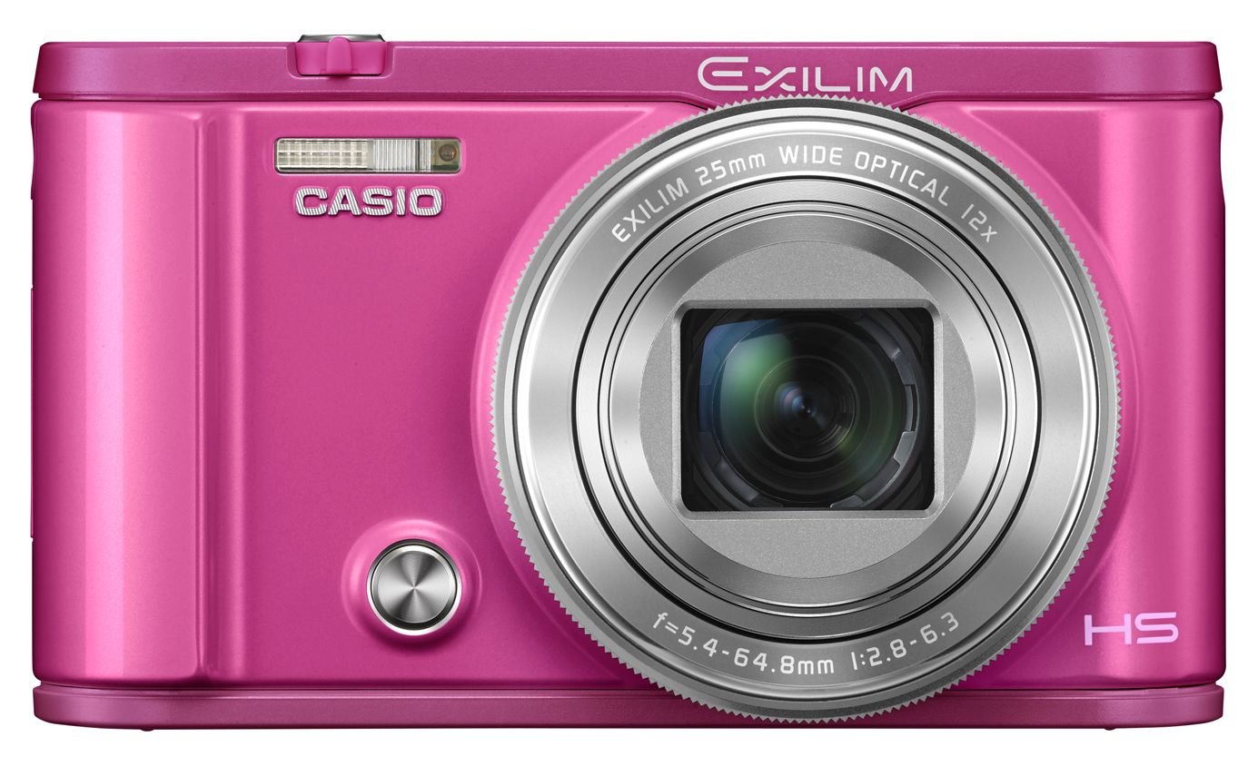 【中古】【人並み外れたに似つかわしい】CASIO デジタル写真機 EXILIM EX-ZR3100VP 自分自身撮りチルト液晶 スマホへ自動小銃変速機 ビビットピンク