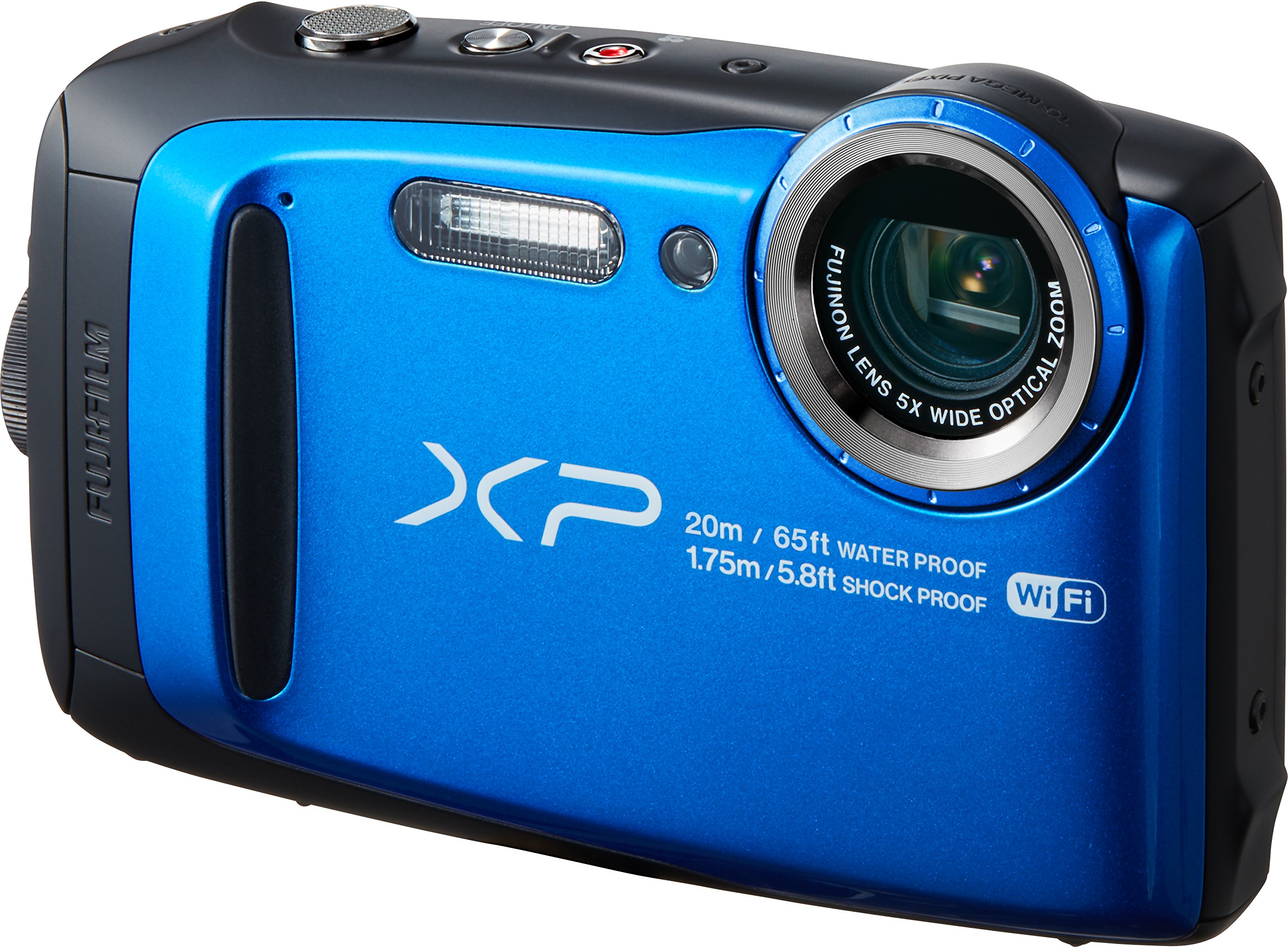 【中古】【非常に良い】富士フイルム デジタルカメラ XP120 ブルー FX-XP120BL|スカイマーケットプラス