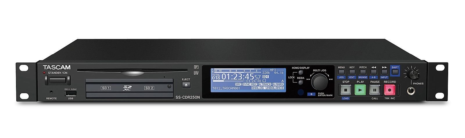 【中古】【非常に良い】TASCAM CDプレーヤー SS-CDR250N