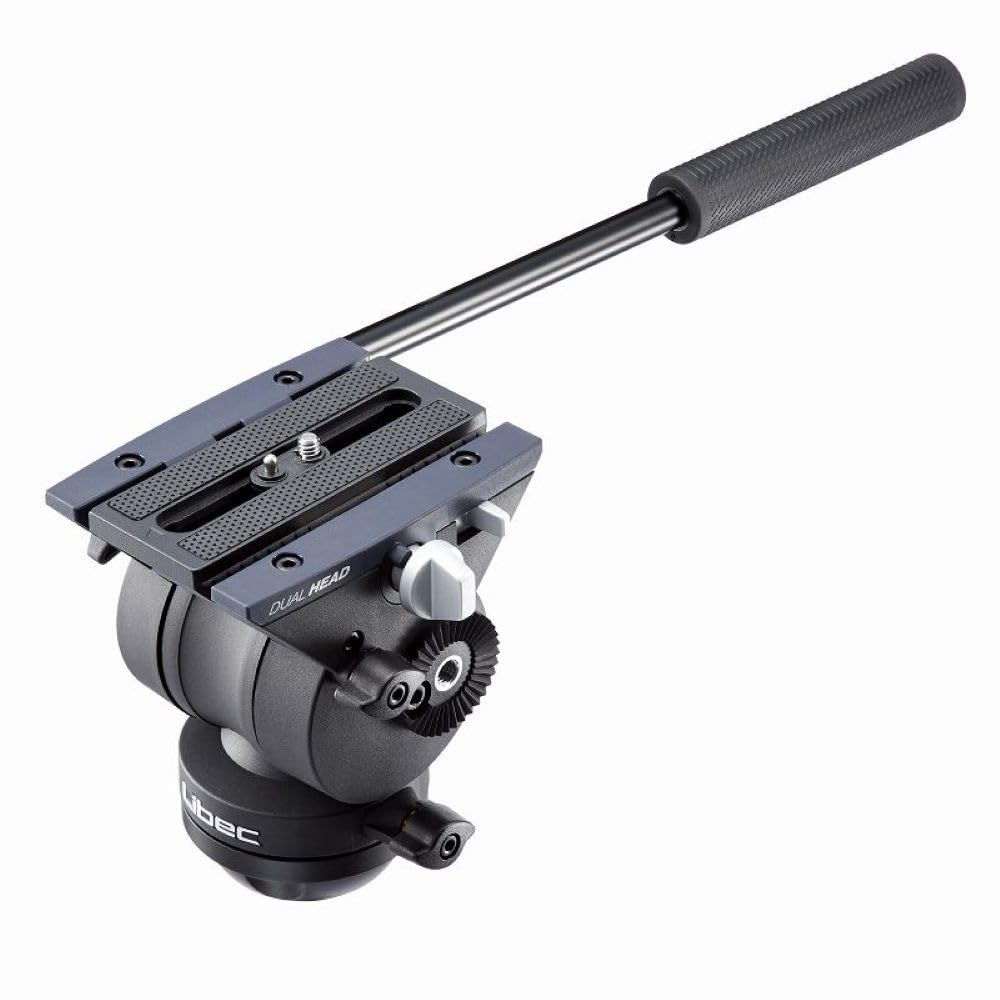 【中古】【非常に良い】[ Libec/リーベック ] TH-X H ヘッド単体 プロ仕様 エントリーモデル ワンタッチ着脱式プレート スライドプレート 65mm径 ハーフボール雲台 自由雲台 老舗日本ブランド ケース付き