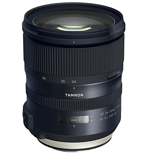 【中古】【人並み外れたに好いたらしい】TAMRON 大差しわたし標準尺度望遠レンズ SP24-70粍 F2.8 Di VC USD G2 キヤノン用 フルサイズ相応う A032E