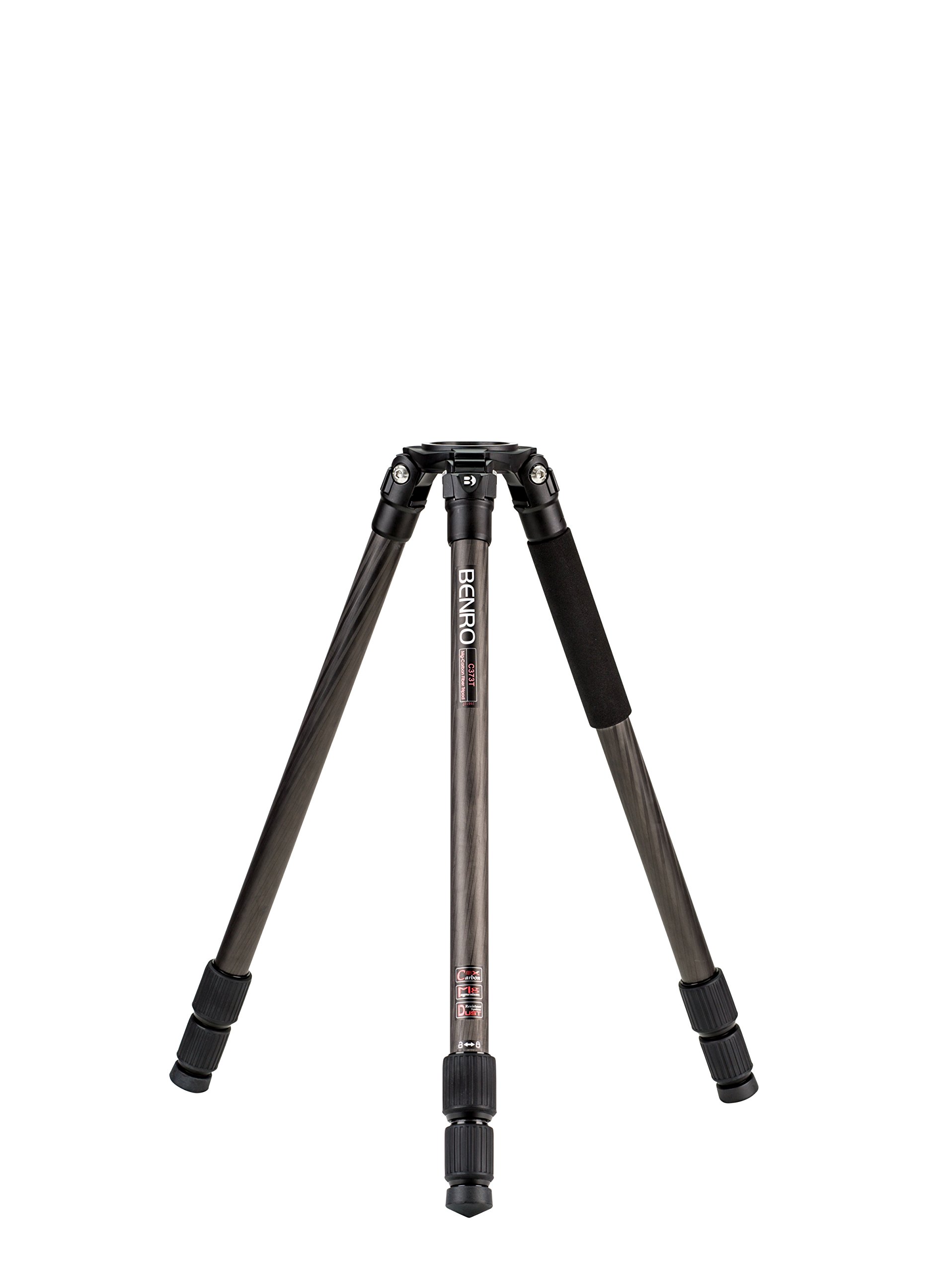【中古】【非常に良い】Benro シングルチューブ 75mm ボウル CF三脚 (C373T)