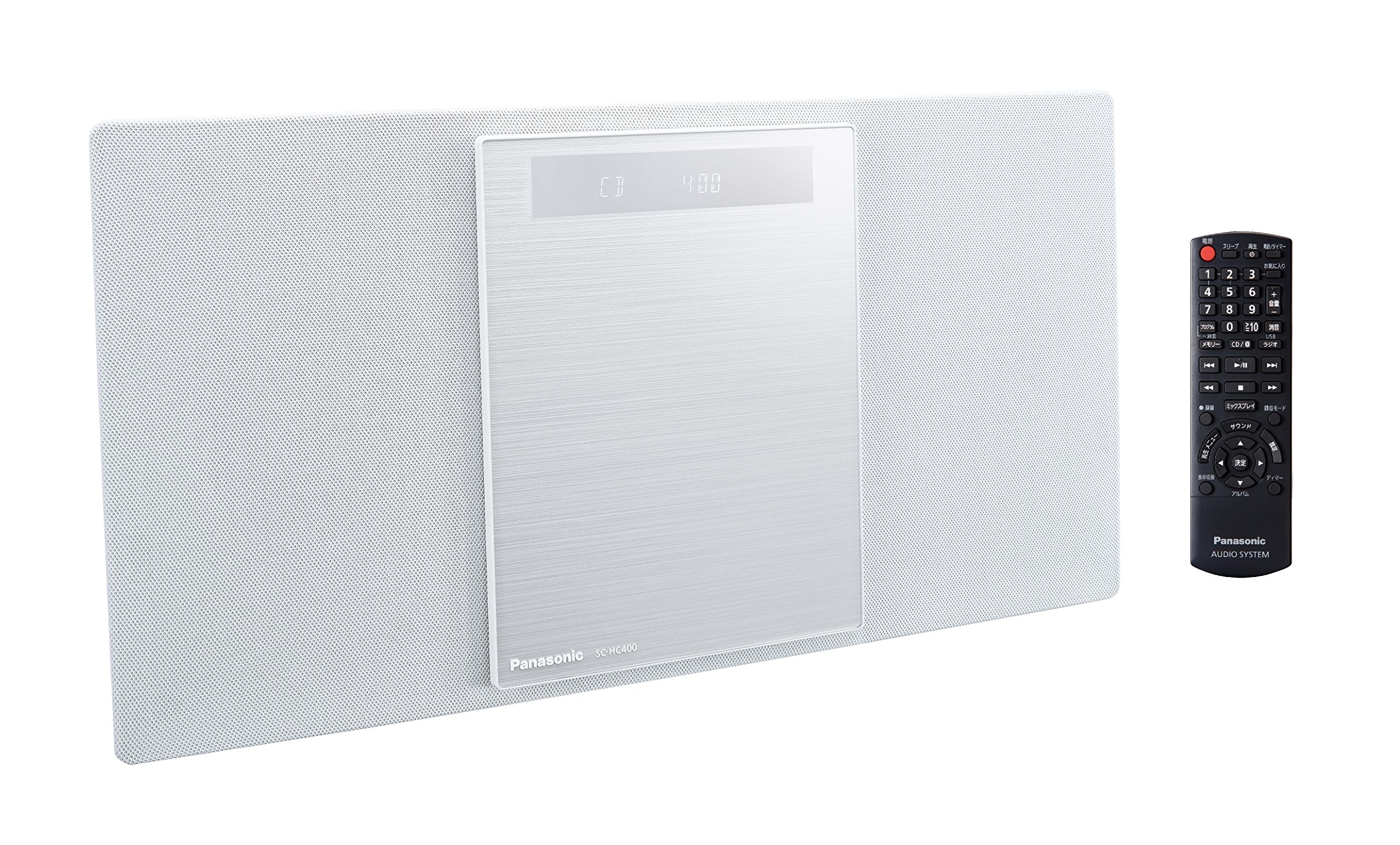 【中古】【人並み外れたに似つかわしい】パナソニック ミニコンピューターポ Bluetooth相応う 白いこと SC-HC400-W