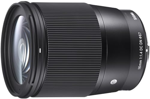 【中古】【非常に良い】シグマ(Sigma) レンズ 16mm F1.4 DC DN Sony ソニー Eマウント 単焦点 広角 APS-C ミラーレス用 Contemporary
