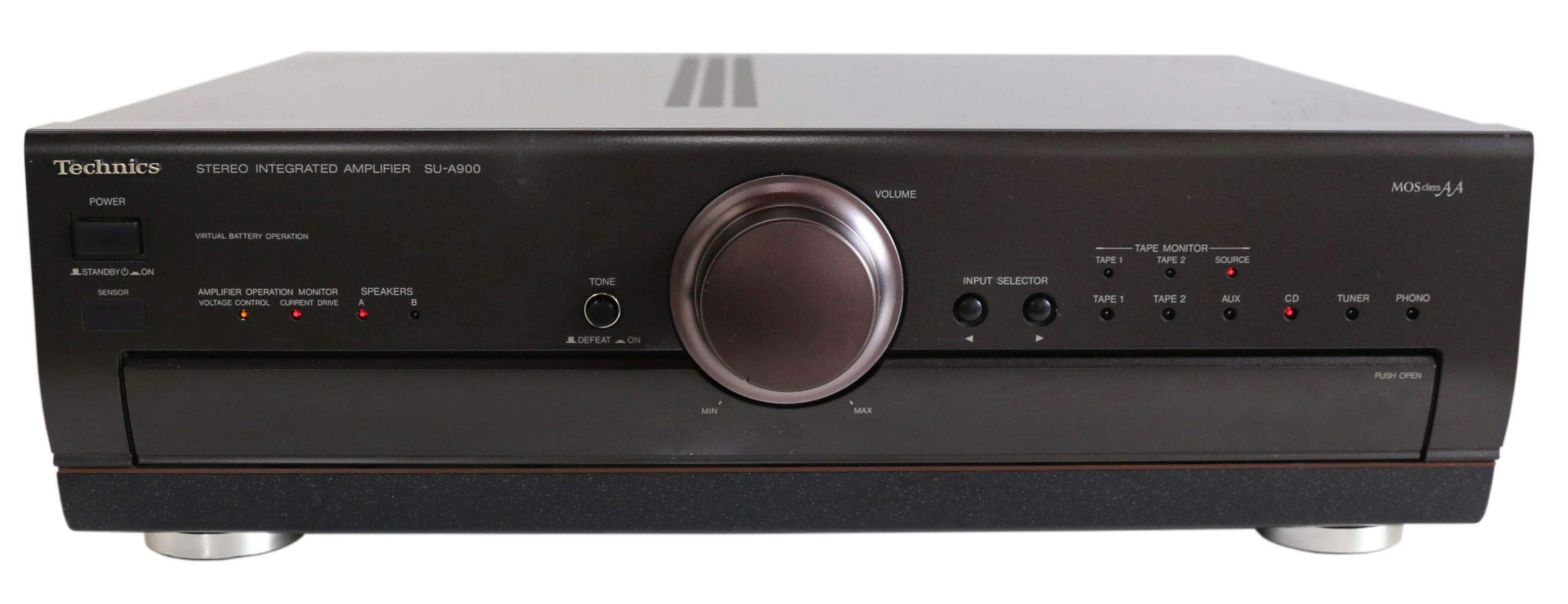 【中古】【非常に良い】Technics テクニクス ナショナル SU-A900 (ブラック) プリメインアンプ