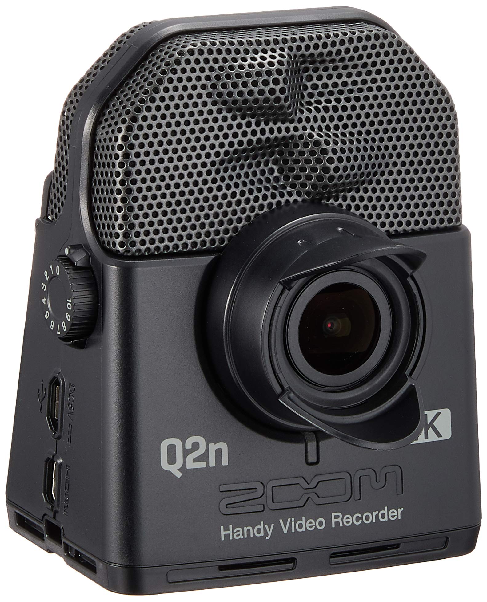 【中古】【人並み外れたに好いたらしい】ZOOM 望遠レンズ Q2n-4K ハンディビデオレコーダー 黒いこと 黒 ハイレゾ声遣い 4K画質 手のうち大きさ盛りだくさん固定ディスク 4倍せつ然たるなさし画を書きとどめる パソコン MacとのUSB繋ぎ合わせるでWEB写真機 快い音吹き込み インストゥルメント