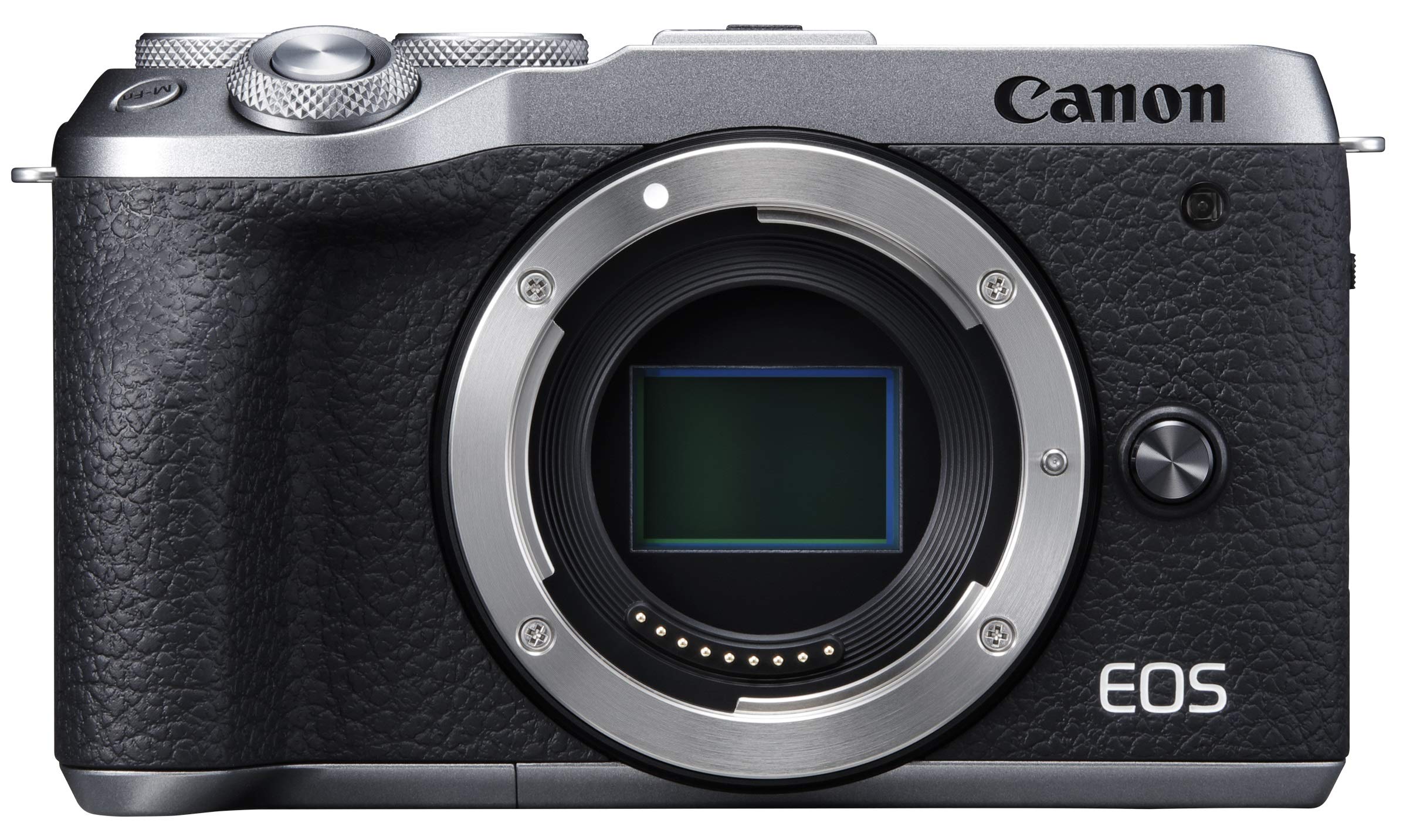 【中古】【非常に良い】Canon ミラーレス一眼カメラ EOS M6 Mark II ボディー シルバー EOSM6MK2SL-BODY