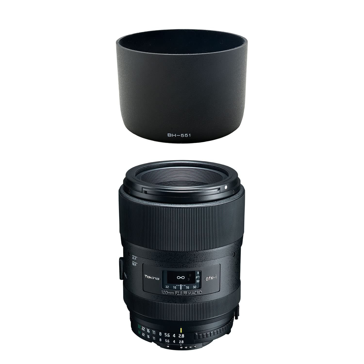 【中古】【非常に良い】Tokina マクロレンズ atx-i 100mm F2.8 FF MACRO ニコンFマウント フルサイズ対応 634462