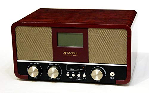 【中古】【非常に良い】SANSUI サンスイ ドウシシャ SUR-1『昭和ラヂオ』 FM/AM 2バンドホームラジオ NHKに残る貴重音源収録
