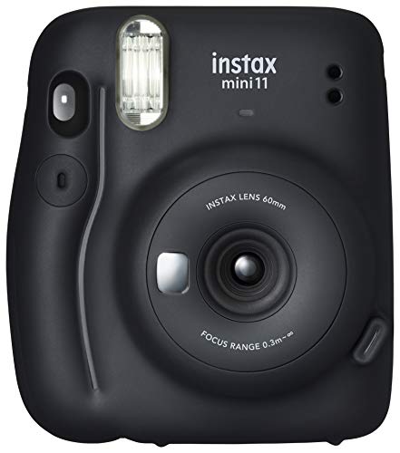 【中古】【非常に良い】富士フイルム(FUJIFILM) インスタントカメラ チェキ instax mini 11 チャコールグレイ INS MINI 11 GRAY｜スカイマーケットプラス