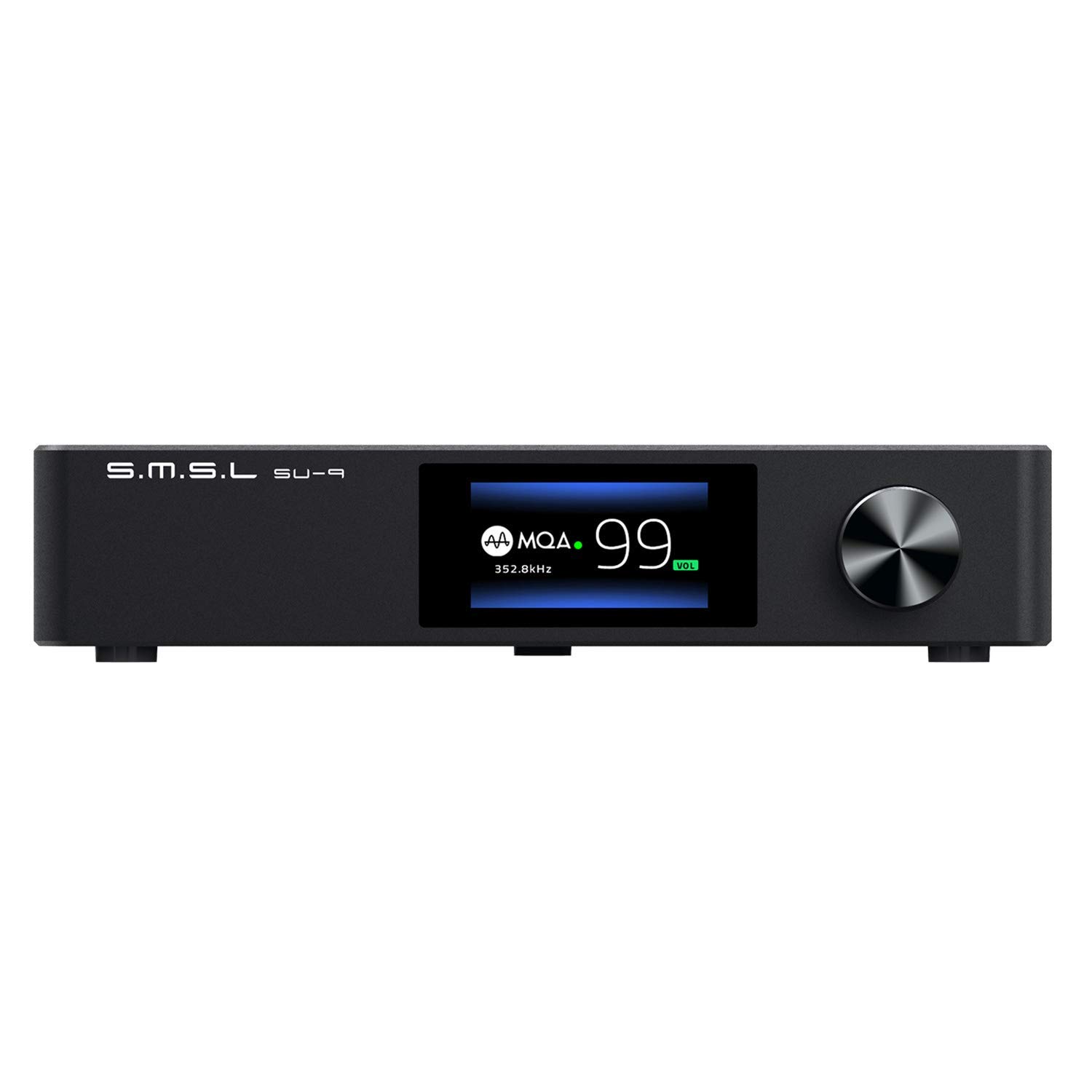 【中古】【人並み外れたに似つかわしい】S.M.S.L SU-9 MQA 盛りだくさんデコーダー ES9038PRO DAC XMOS DSD512 PCM768kHz / 32Bit Bluetooth5.0 UAT APTX-固定ディスク USB バ