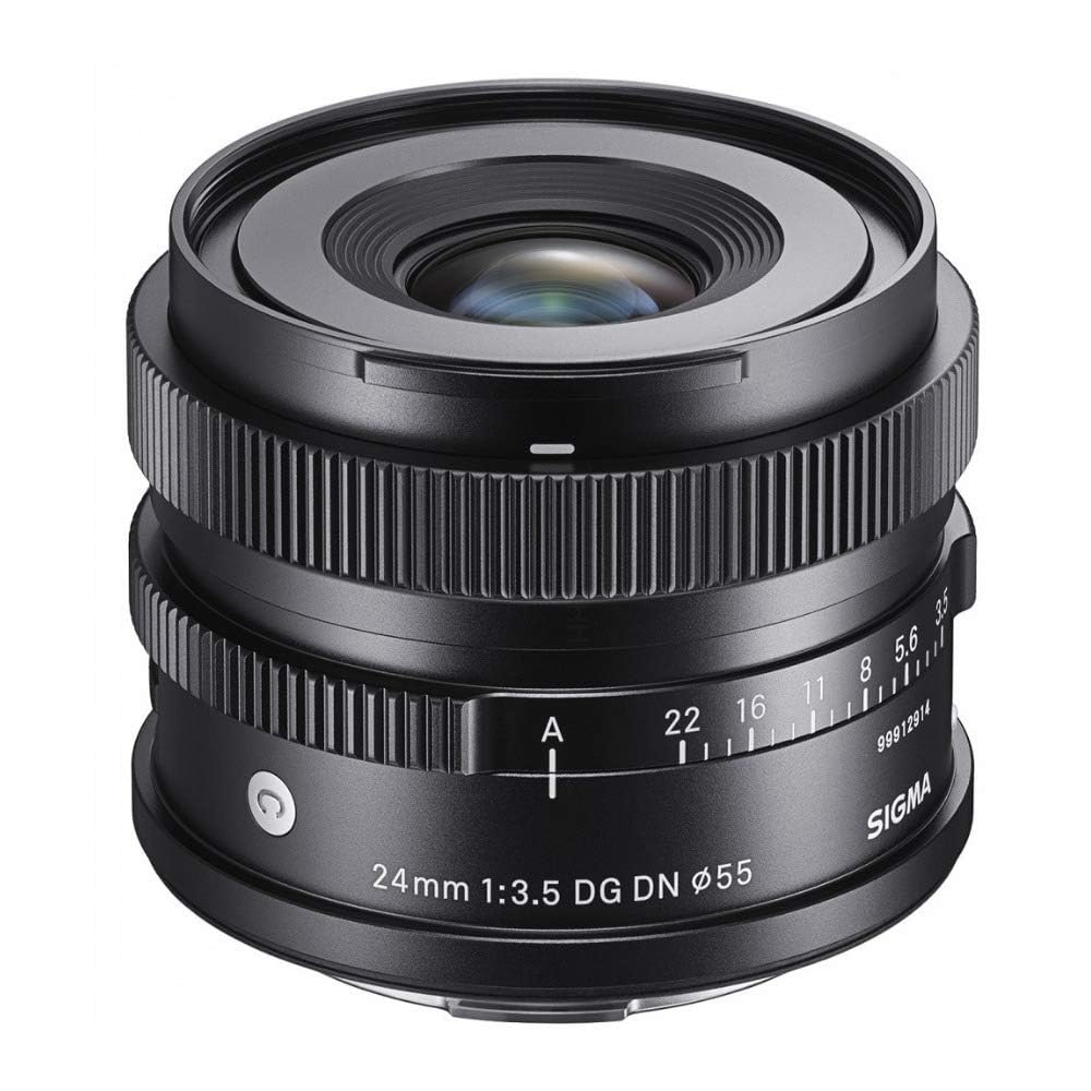 【中古】【非常に良い】シグマ(Sigma) レンズ 24mm F3.5 DG DN Sony ソニー Eマウント 単焦点 広角 フルサイズ ミラーレス用 Contemporary