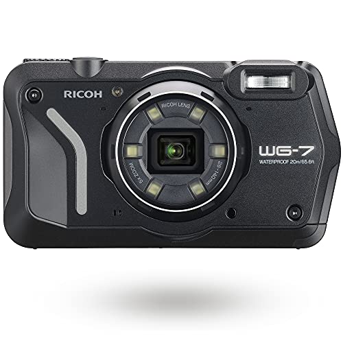 【中古】【非常に良い】リコー RICOH WG-7 ブラック 本格アウトドアカメラ 3100