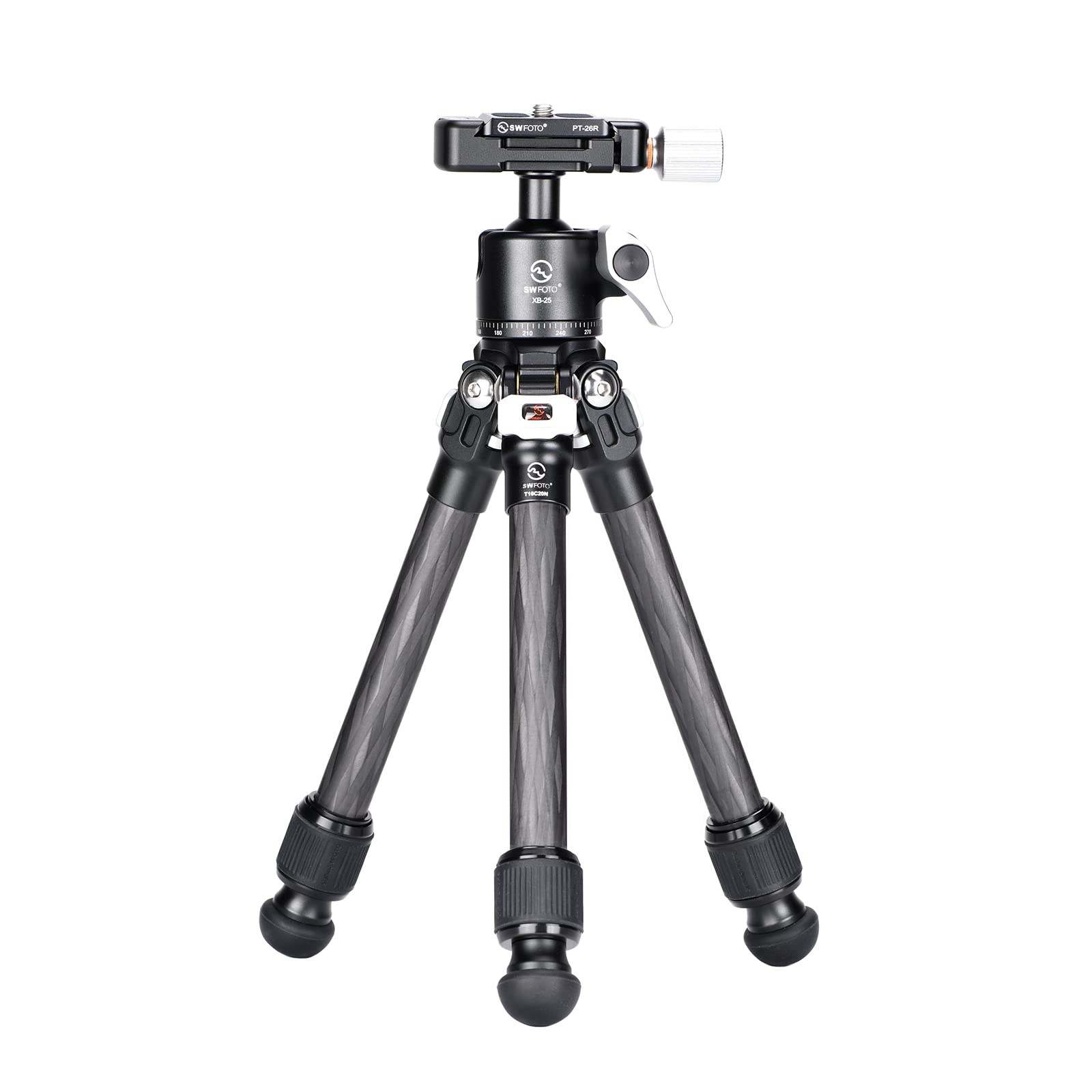 【中古】【非常に良い】SWFOTO T16C20NII+XB-25 カーボン ミニ三脚 一眼レフ カメラ卓上三脚｜スカイマーケットプラス