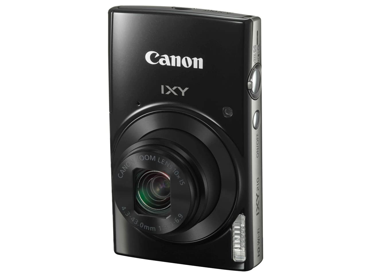 【中古】【人並み外れたに似つかわしい】Canon 加農砲 デジタル写真機 IXY 210 BK 黒いこと