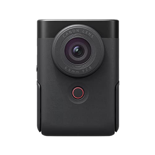 【中古】【人並み外れたに似つかわしい】Canon Vlog写真機 PowerShot V10 黒いこと PSV10BK