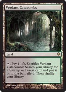 【中古】【人並み外れたに好いたらしい】Magic: the Gathering - Verdant Catacombs (229) - Zendikar