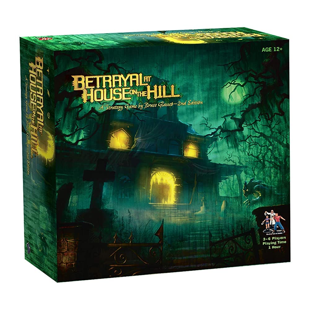 【中古】【人並み外れたに好いたらしい】Betrayal at House on the Hill 丘の上の裏切者の館 ゲーム盤取り組み