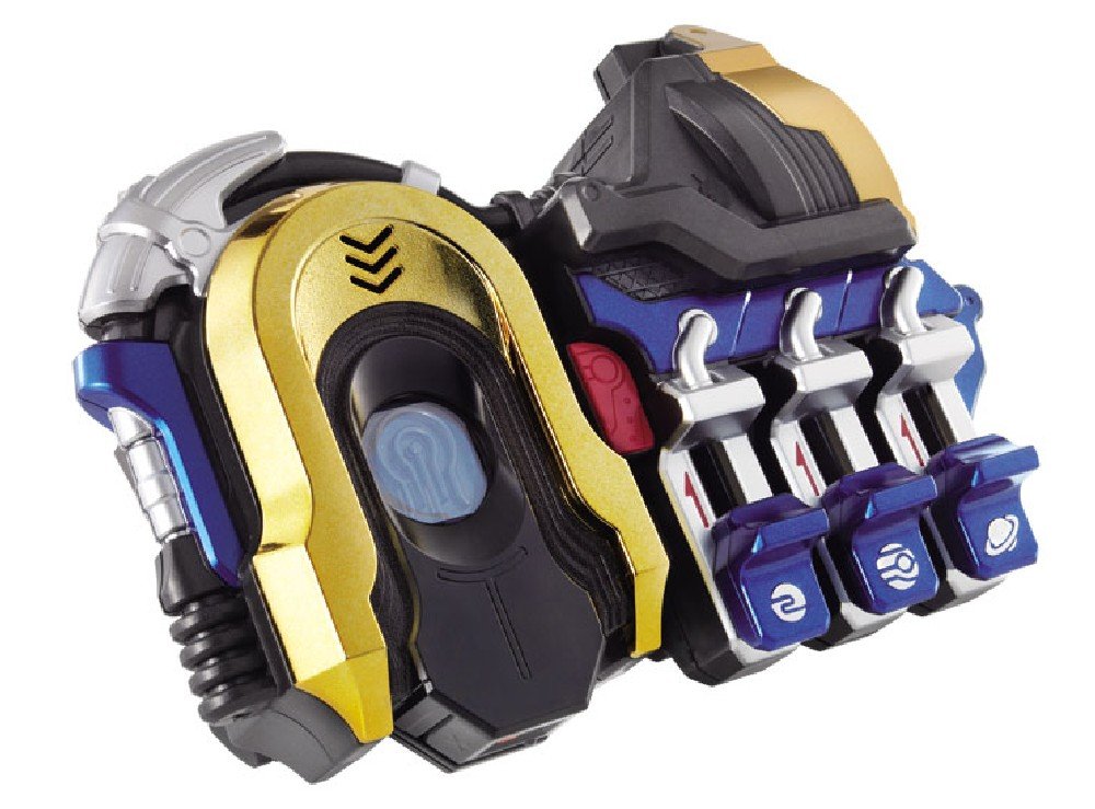 【中古】【非常に良い】仮面ライダーフォーゼ 指紋認証ブレス DXメテオギャラクシー｜スカイマーケットプラス