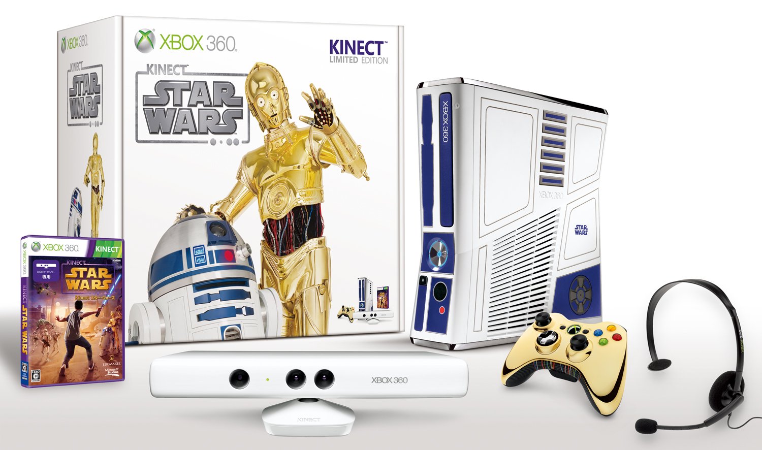 【中古】【非常に良い】Xbox 360 320GB Kinect スター・ウォーズ リミテッド エディション【メーカー生産終了】