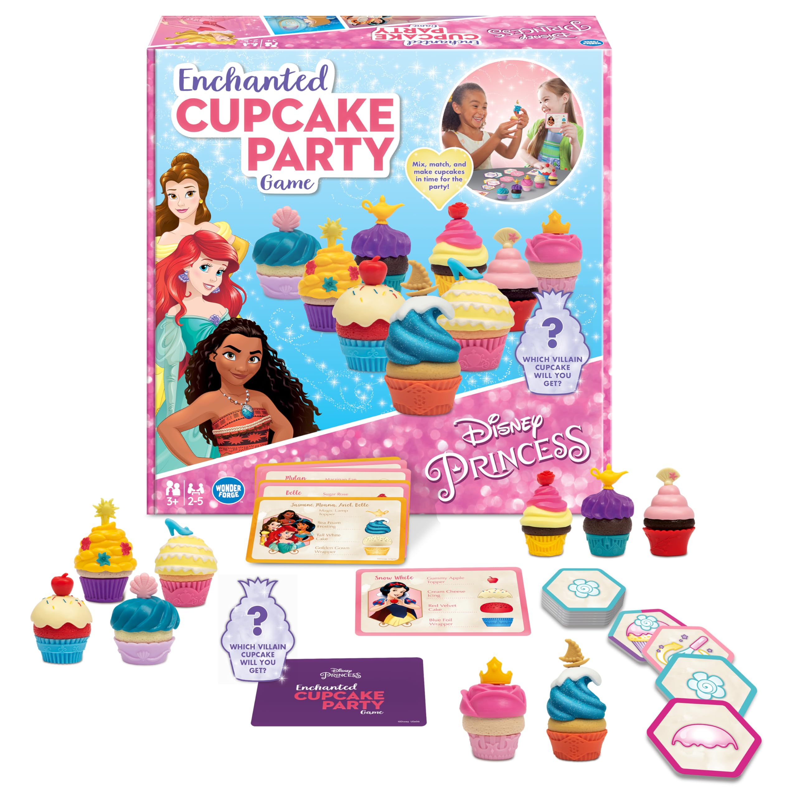 【中古】【非常に良い】Disney Princess Enchanted Cupcake Game ディズニープリンセス魅惑のカップケーキゲーム♪ハロウィン♪サイズ:|スカイマーケットプラス