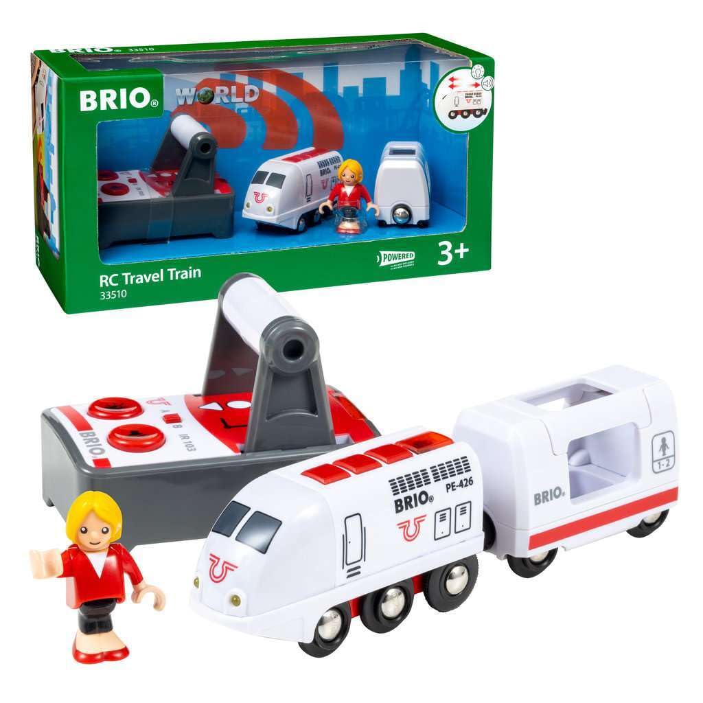 【中古】【非常に良い】BRIO リモートコントロールトラベルトレイン 33510