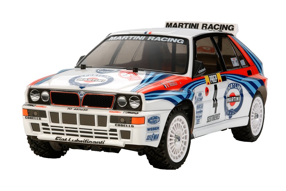 【中古】【非常に良い】タミヤ(TAMIYA) 1/10 電動RCカーシリーズ No.570 ランチア デルタ インテグラーレ (TT-02シャーシ) オンロード 58570