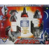 【中古】【非常に良い】ウルトラマンコスモス テックサンダーセット