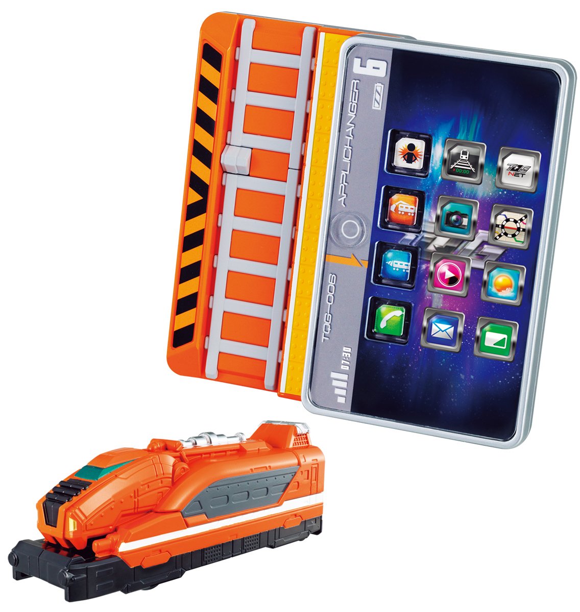 【中古】【非常に良い】烈車戦隊トッキュウジャー 変身スマホ アプリチェンジャー画像