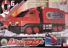 【中古】【非常に良い】救急戦隊ゴーゴーファイブ　レッドラダー　レスキューアクションシリーズ6画像