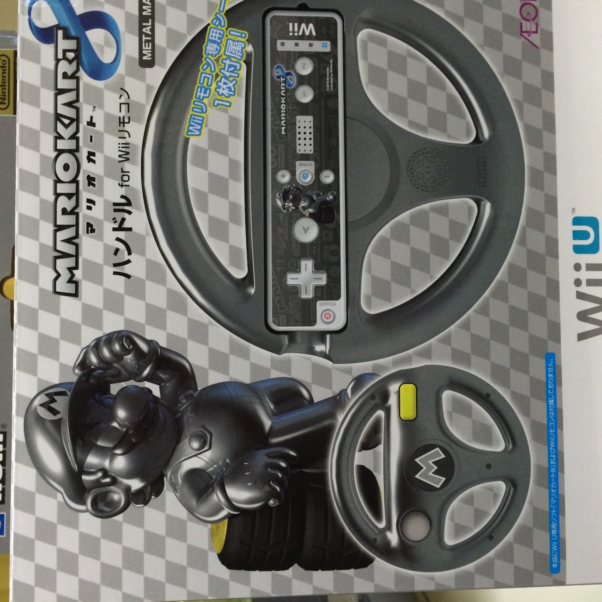【中古】【人並み外れたに好いたらしい】マリオ手押し車８ 手持ち部分 for wii 遠隔操作（METAL MARIO）