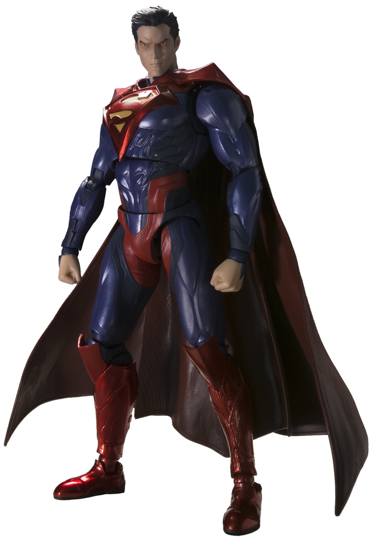 【中古】【非常に良い】Bandai Tamashii Nations S.H. Figuarts Superman (Injustice Ver.) Injustice Action Figure by Bandai