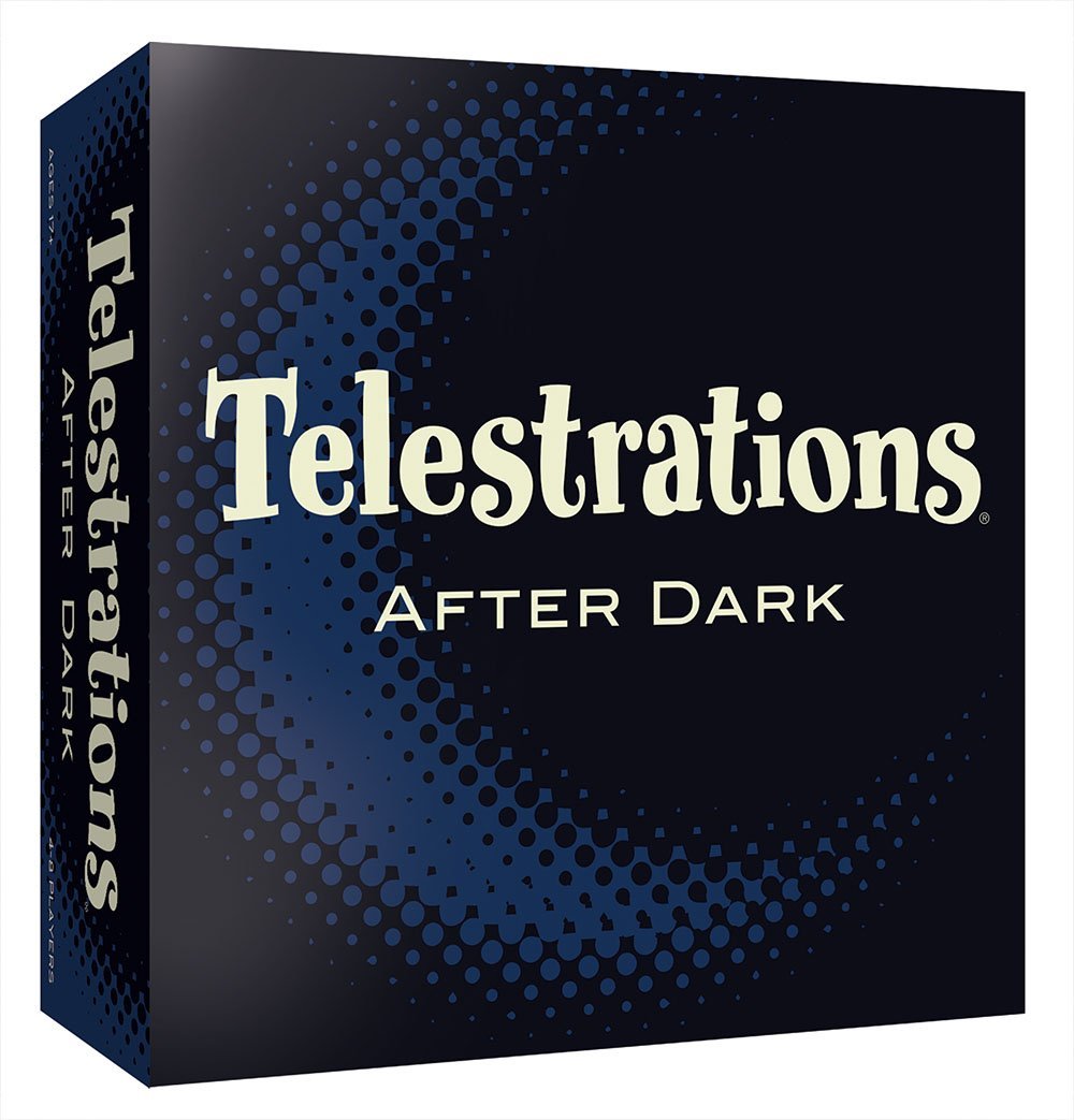 【中古】【人並み外れたに似つかわしい】テレストレーション アフター うす暗い (Telestrations: After Dark) ゲーム盤競り合い [並行輸入品]