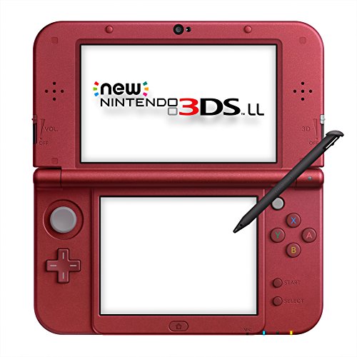 【中古】【非常に良い】Newニンテンドー3DS LL メタリックレッド