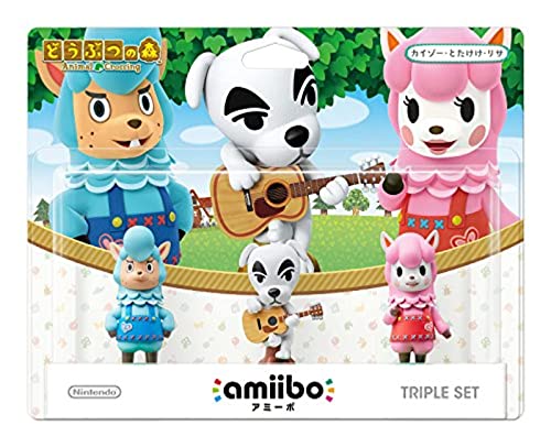 【中古】【非常に良い】amiibo トリプルセット[カイゾー/とたけけ/リサ] (どうぶつの森シリーズ)｜スカイマーケットプラス