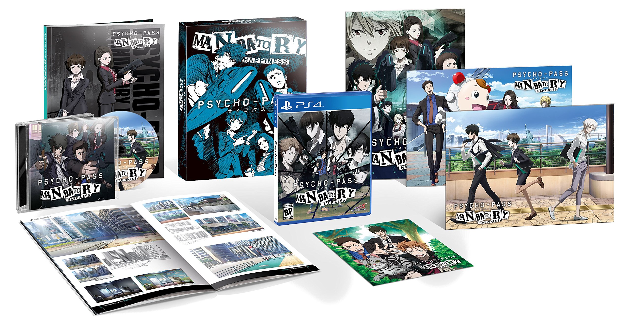 【中古】【非常に良い】PSYCHO-PASS: Mandatory Happiness - Limited Edition (輸入版:北米) - PS4